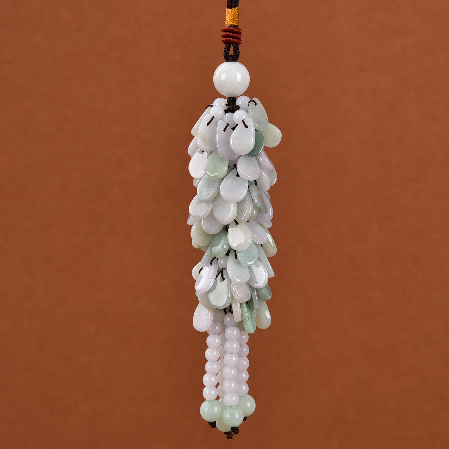 天然翡翠汽车挂件水滴辣椒小吊坠包挂翠玉玉石后视镜车挂饰gs242