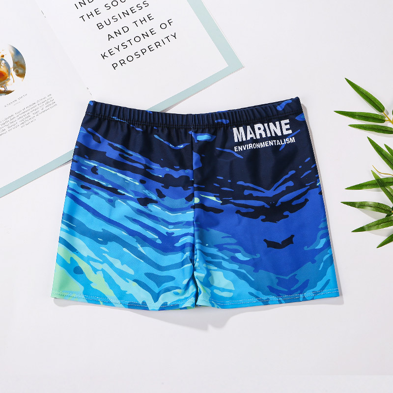 Boys Teenagers Older Children Swimming Trunks 13-Year-Old Junior High School Students 14 High School 12 Fat Baby 15 Beach Pants Training Pants 16