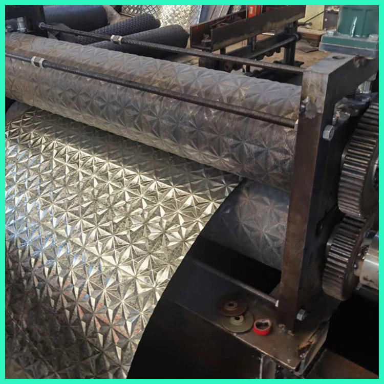 钻石花纹压花机 压花校平机 金属钢板压花机 选择驰恒