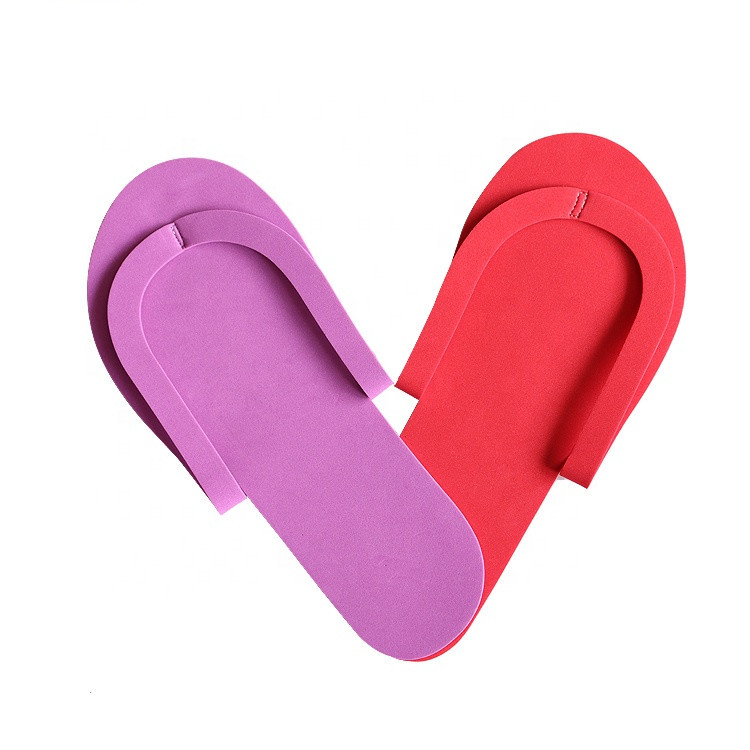 一次性美甲拖鞋泡沫eva车线拖鞋美甲工具酒店居家旅行人字拖薄款