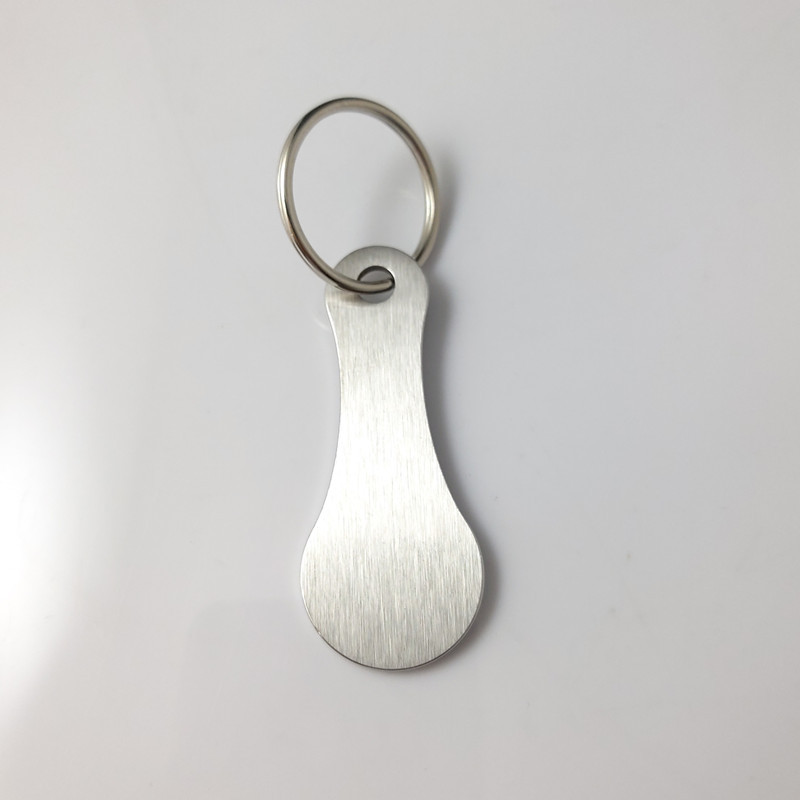 Foreign Trade Cross-Border Supermarket Metal Key Ring Shopping Trolley Token Foreign Trade Shopping Token