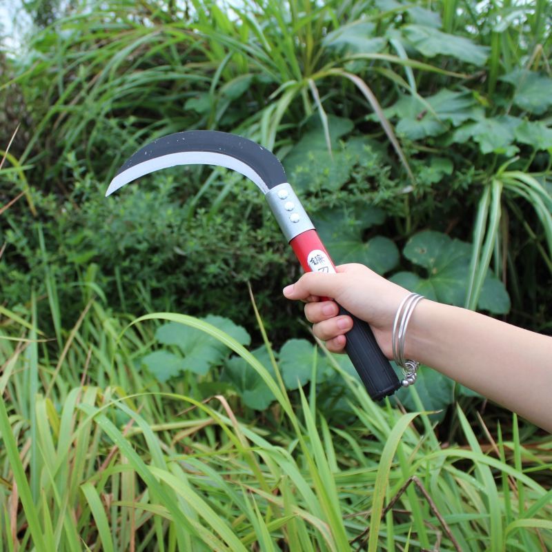 农用长柄镰刀绿化割草刀除草割镰刀韭菜弯刀割麦子打草廉刀禾镰