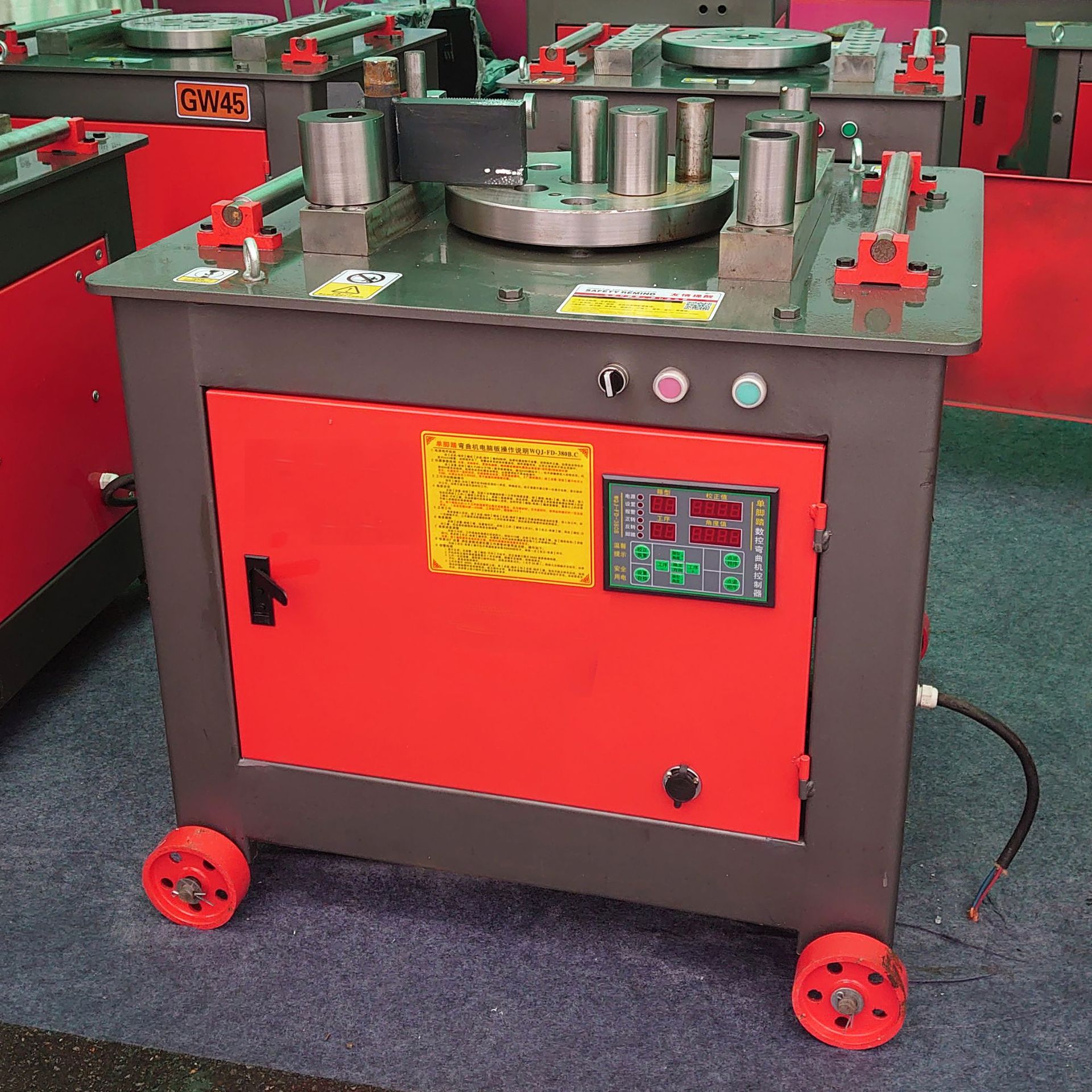 工业gw50型钢筋弯曲机 建筑工地用钢筋弯曲机 钢筋弯弧折弯机