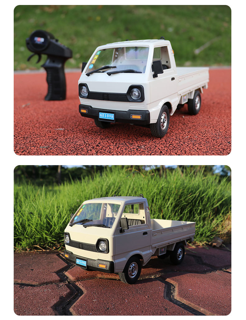 现货顽皮龙d2mini铃木小货车仿真小卡漂移遥控高速车rc全比例1:16