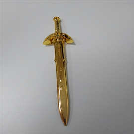 厂家定制创意合金剑  旅游景点赠品金属剑  镀金宝剑