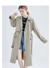 2023新款经典高级感风衣女中长款小个子韩版宽松垂感气质外套大衣
