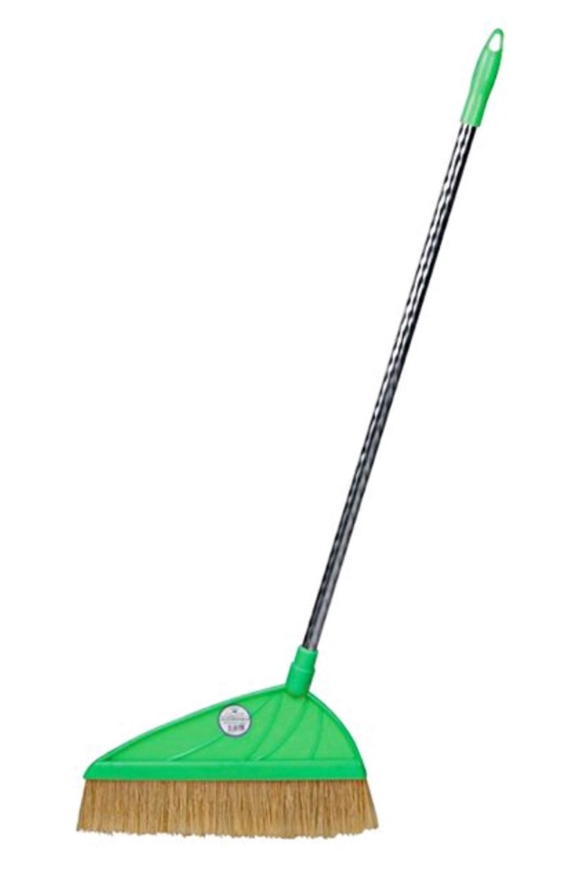 旺丰三色简约塑料扫把