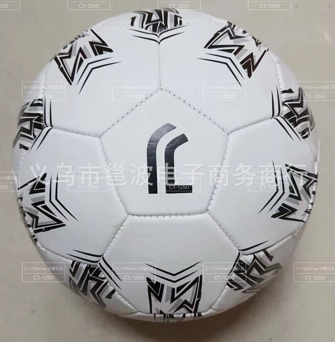 No. 5 Foam Laser Mixed Football Spot Foreign Trade Tail Order World Cup Barcelona Real Madrid