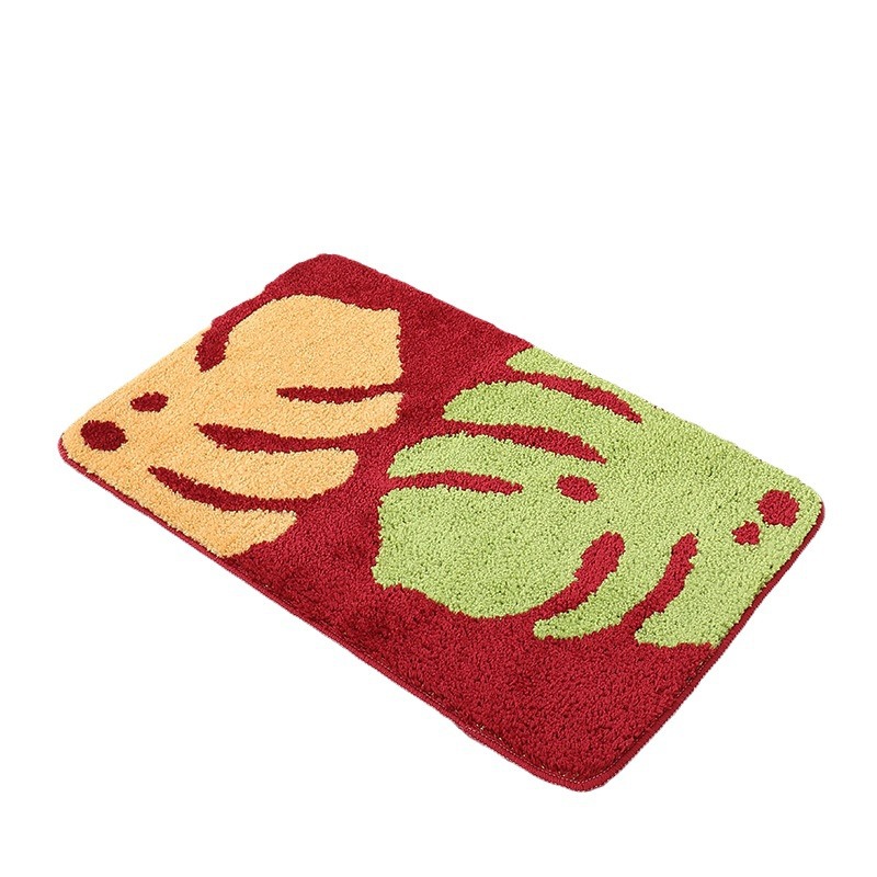 New Bathroom Mats Door Mat Entrance Absorbent Bathroom Non-Slip Mat Kitchen and Toilet Waterproof Bathroom Entrance Floor Mat