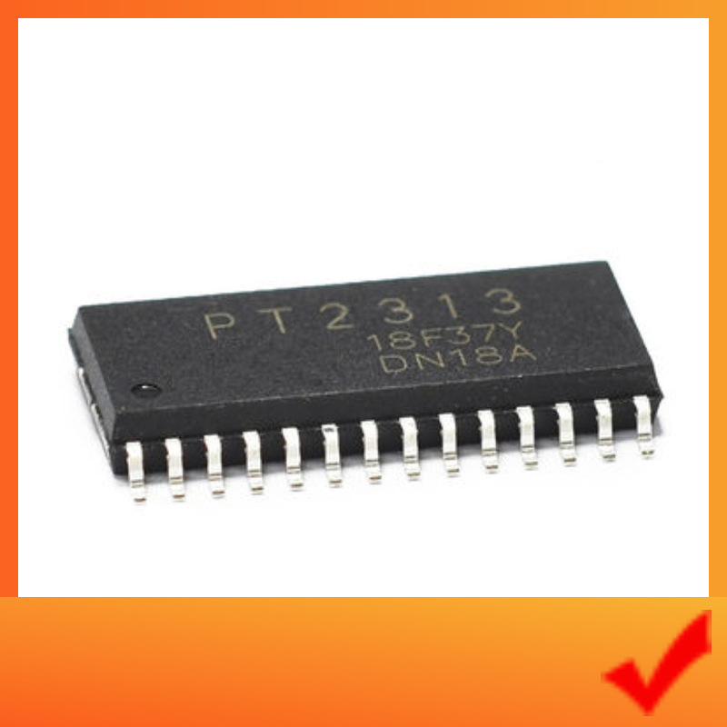 pt2313 pt2313l 贴片 sop-28 音调调节电路 可直拍