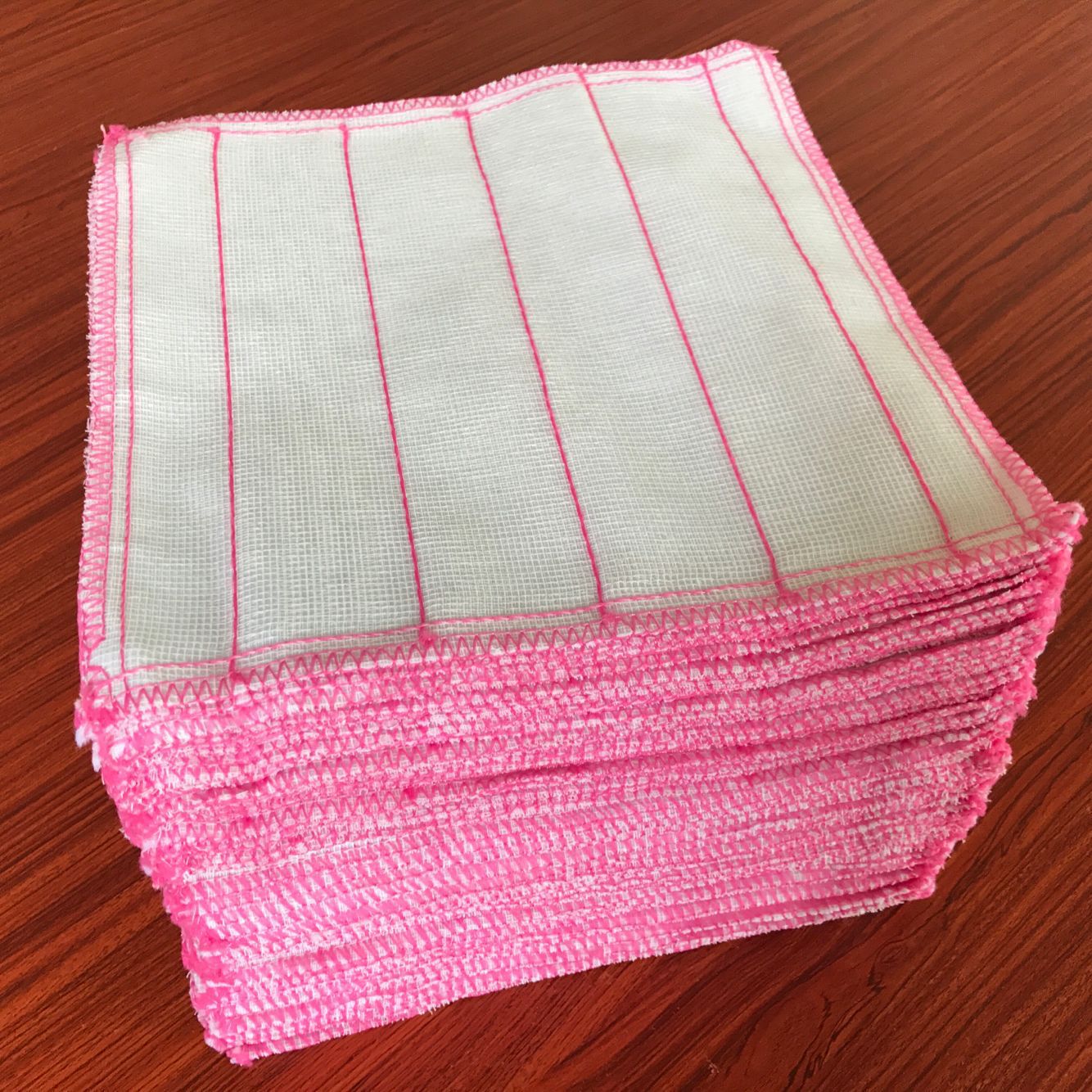 white yarn quilted dish cloth mop square towel home supplies 1 yuan store home department store wholesale kitchen supplies gifts