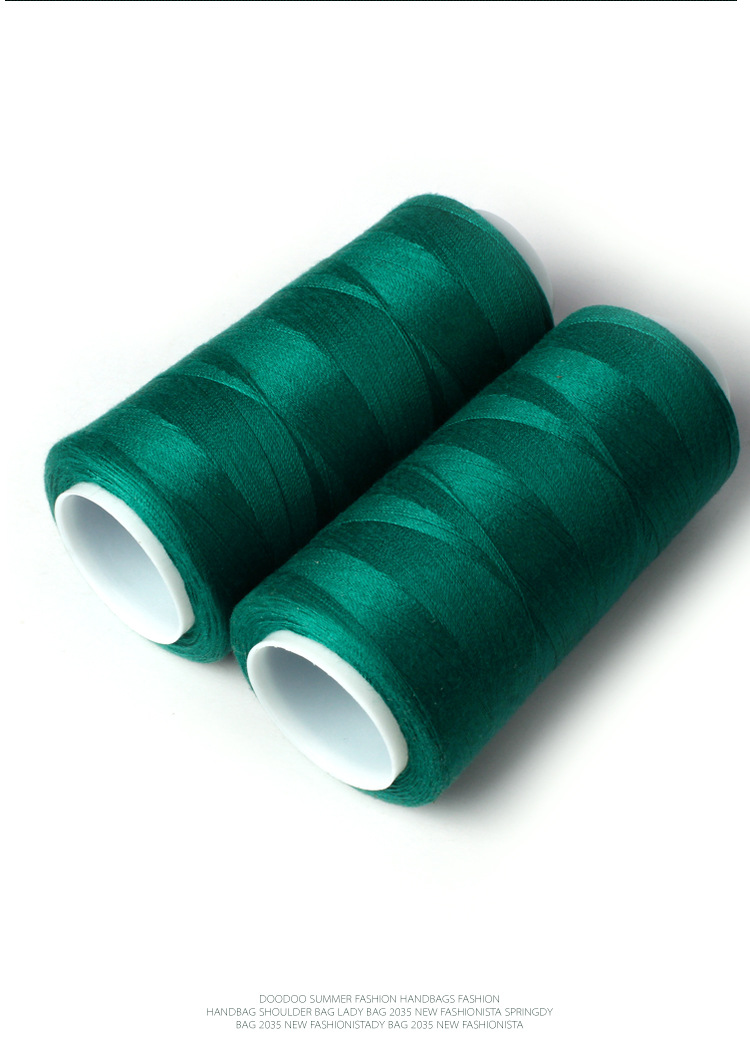 202服装缝纫线玩具车缝线箱包底线里布线宝塔线604牛仔中粗棉线