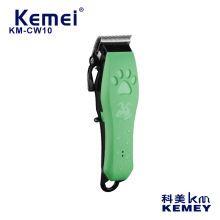 科美/KEMEI专业宠物剪 不锈钢猫狗电推剪USB不卡毛发全身烫剃毛器