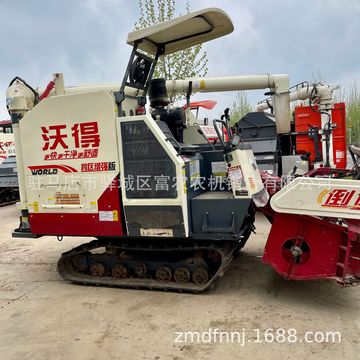 沃得收割机跨区增强版水稻小麦农用履带收割机