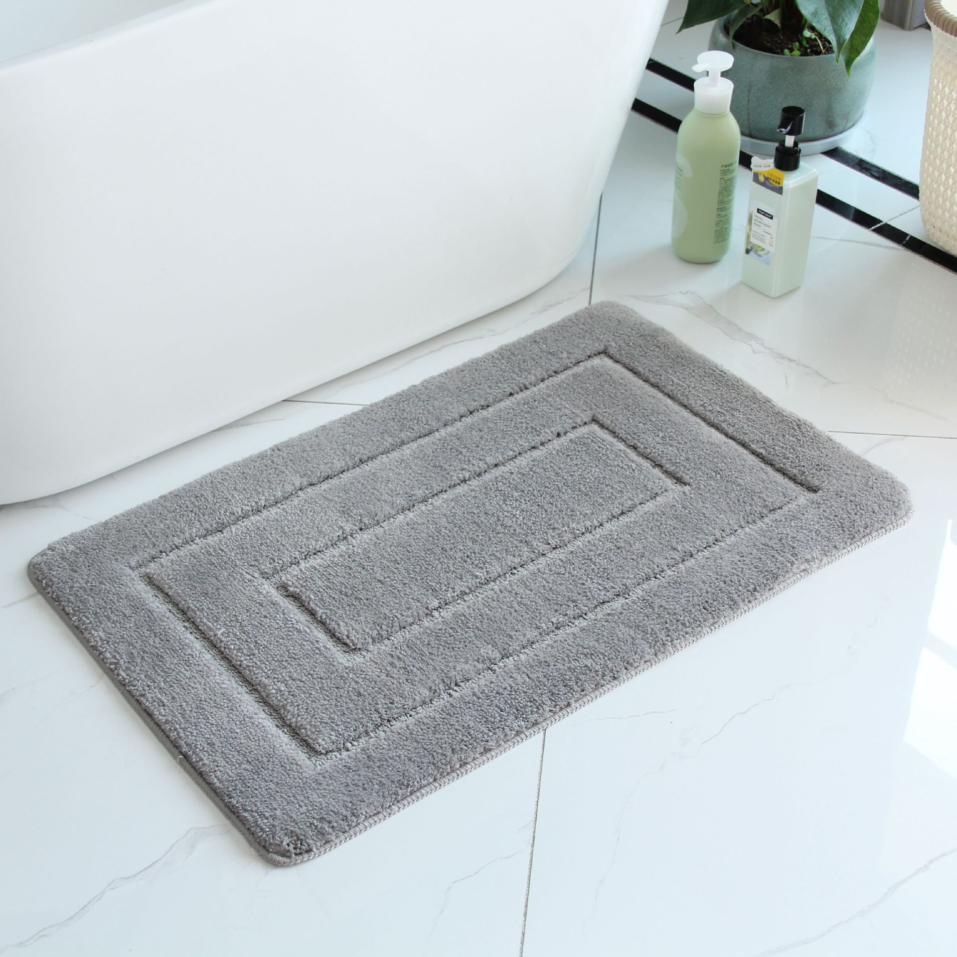 Exclusive for Cross-Border 2022 New Floor Mat Bathroom Non-Slip Mat Entrance Floor Mat Bathroom Carpet Factory Direct Sales