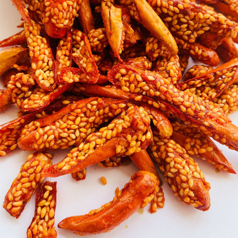 贵州特产香辣脆辣椒香酥辣香辣丝炸辣椒丝即食下酒菜休闲零食小吃