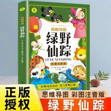 绿野仙踪彩图注音版 小学生从小爱悦读书思维导图儿童文学故事书