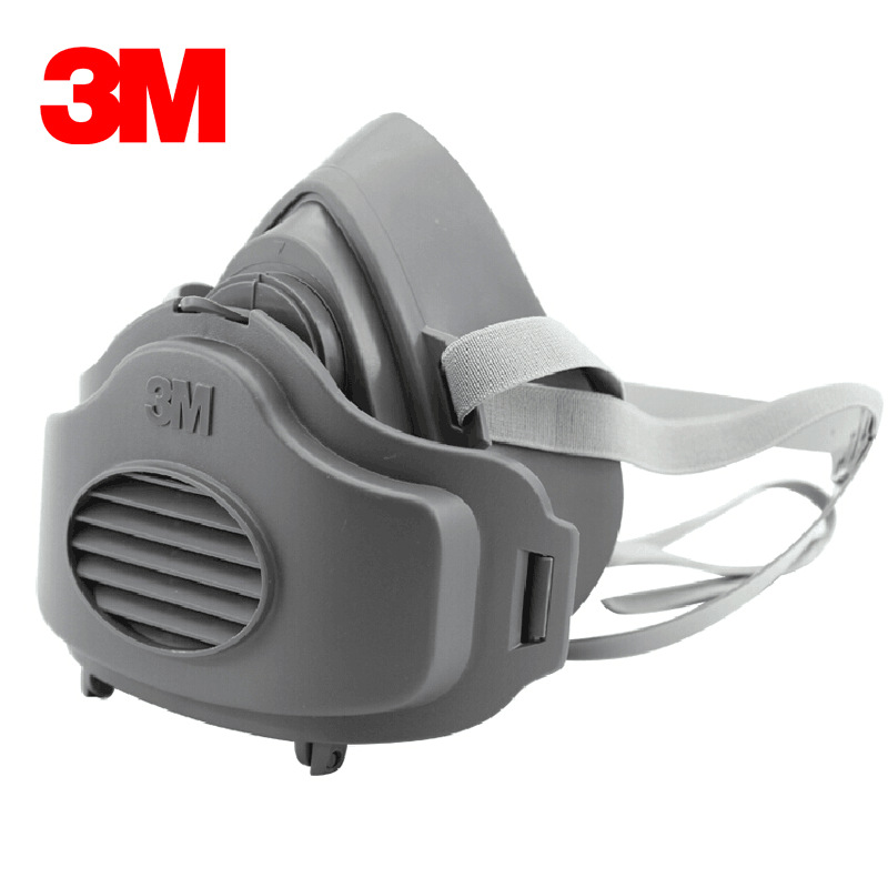 3M防尘毒面具3270套装防风沙面罩防雾霾颗粒物打磨防工业粉尘