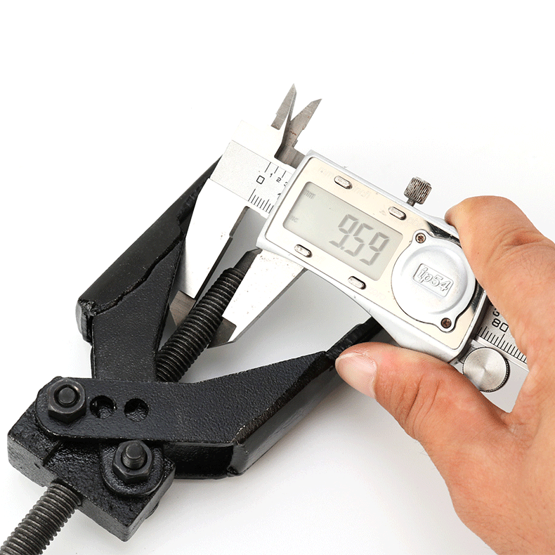 两爪交叉螺旋式二爪拉马拔轮器轴承汽修拆卸俩抓拉出器锻造