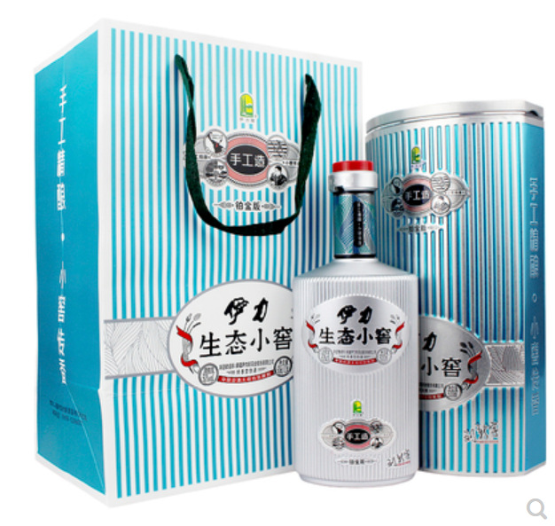 新疆伊力生态小窖伊力老窖50度500ml×6瓶装/箱浓香型白酒 包邮