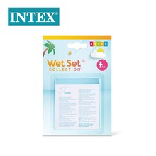 正品INTEX59631修补片充气船床垫游泳池专用修补片PVC不干胶