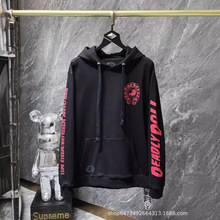 chrome hearts克罗心大马蹄拉斯维加斯男女同款拉链卫衣外套帽衫