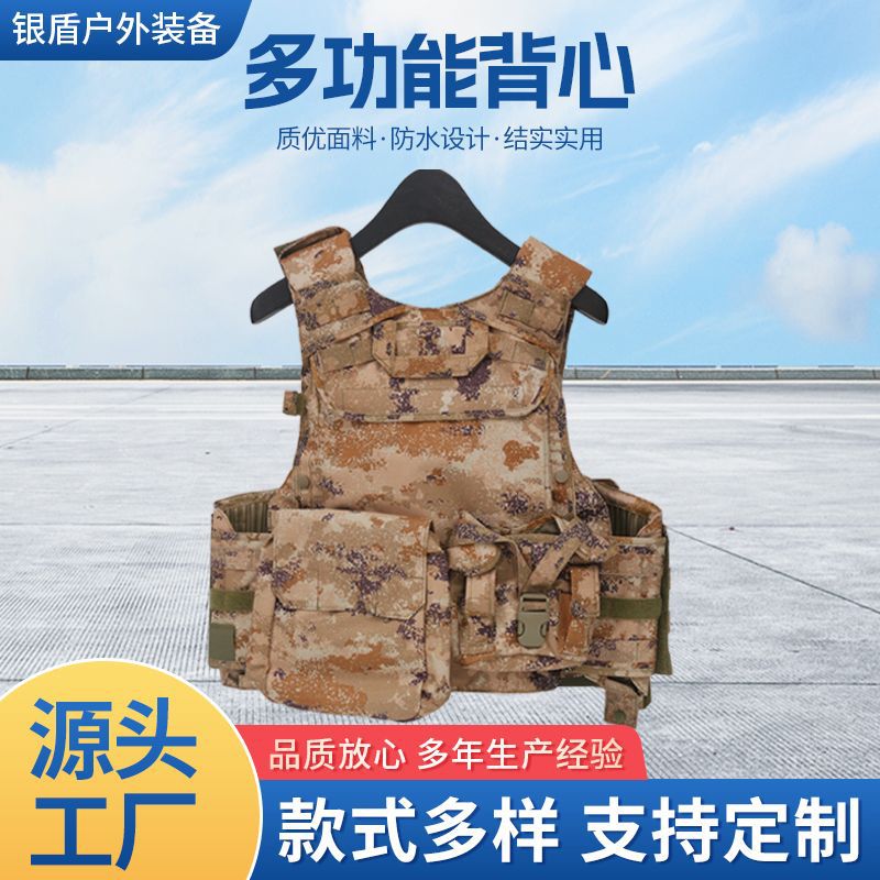 21战术背心11件套21携行具户外快拆战术背心cs装备插板战术马甲
