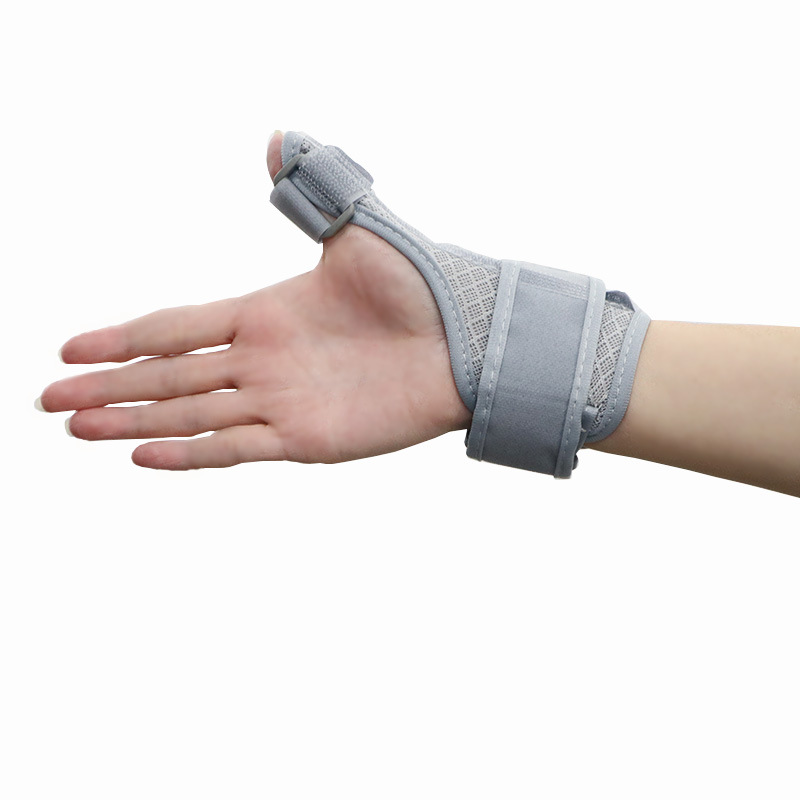 批发手部大拇指固定支具手指保护带 软硬两钢板腱鞘支撑套-阿里巴巴