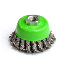 角磨机专用碗型钢丝轮刷螺帽不锈钢快速高效打磨除锈抛光钢丝轮刷