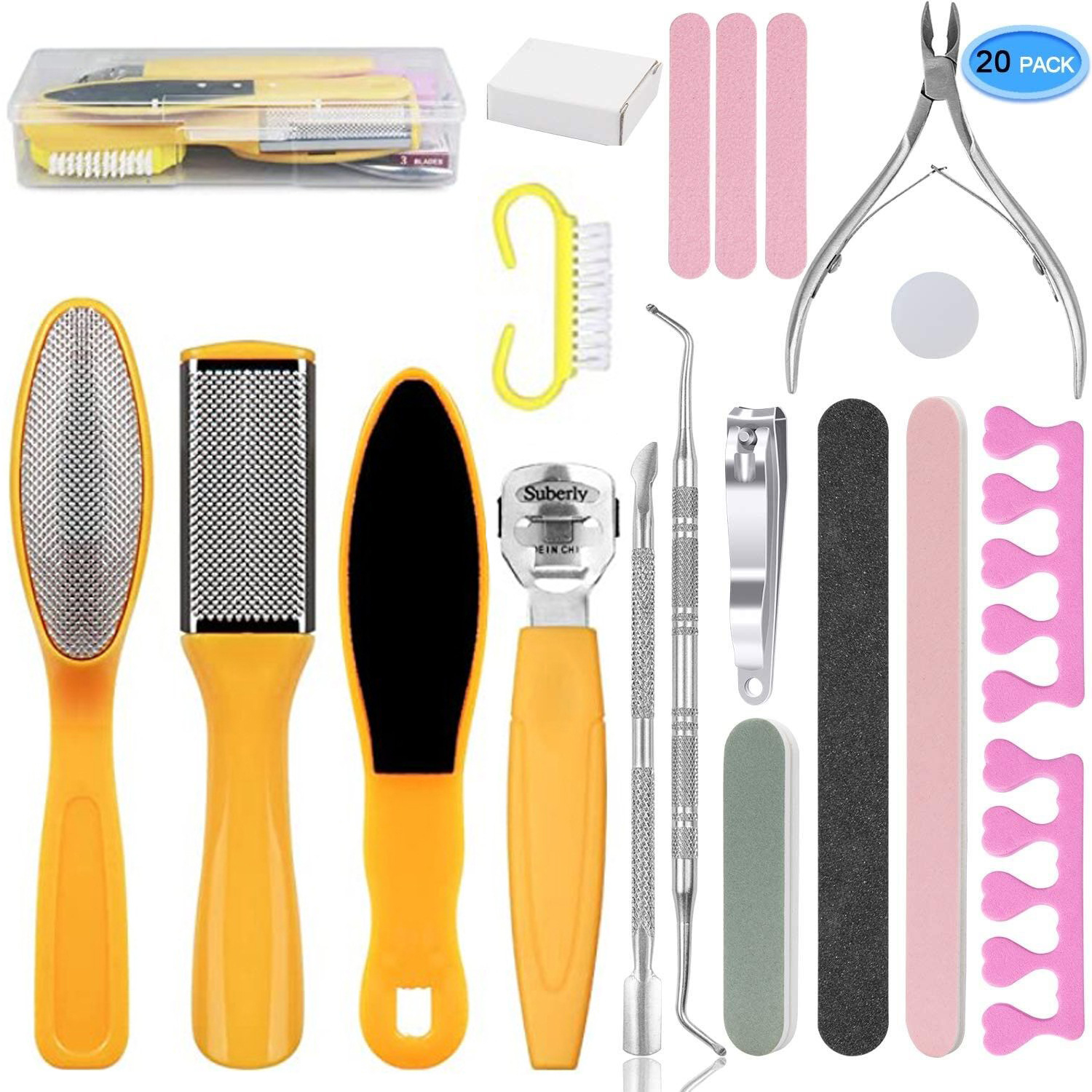 8 in 1 Foot File Pedicure Set Tool