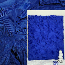 克莱因蓝摆件油腻靛蓝色婚礼画布塑形撕不烂纸装饰画圆领套头