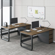 网红职员办公桌简约现代办公室多人桌椅组合单人工位简易卧室电脑