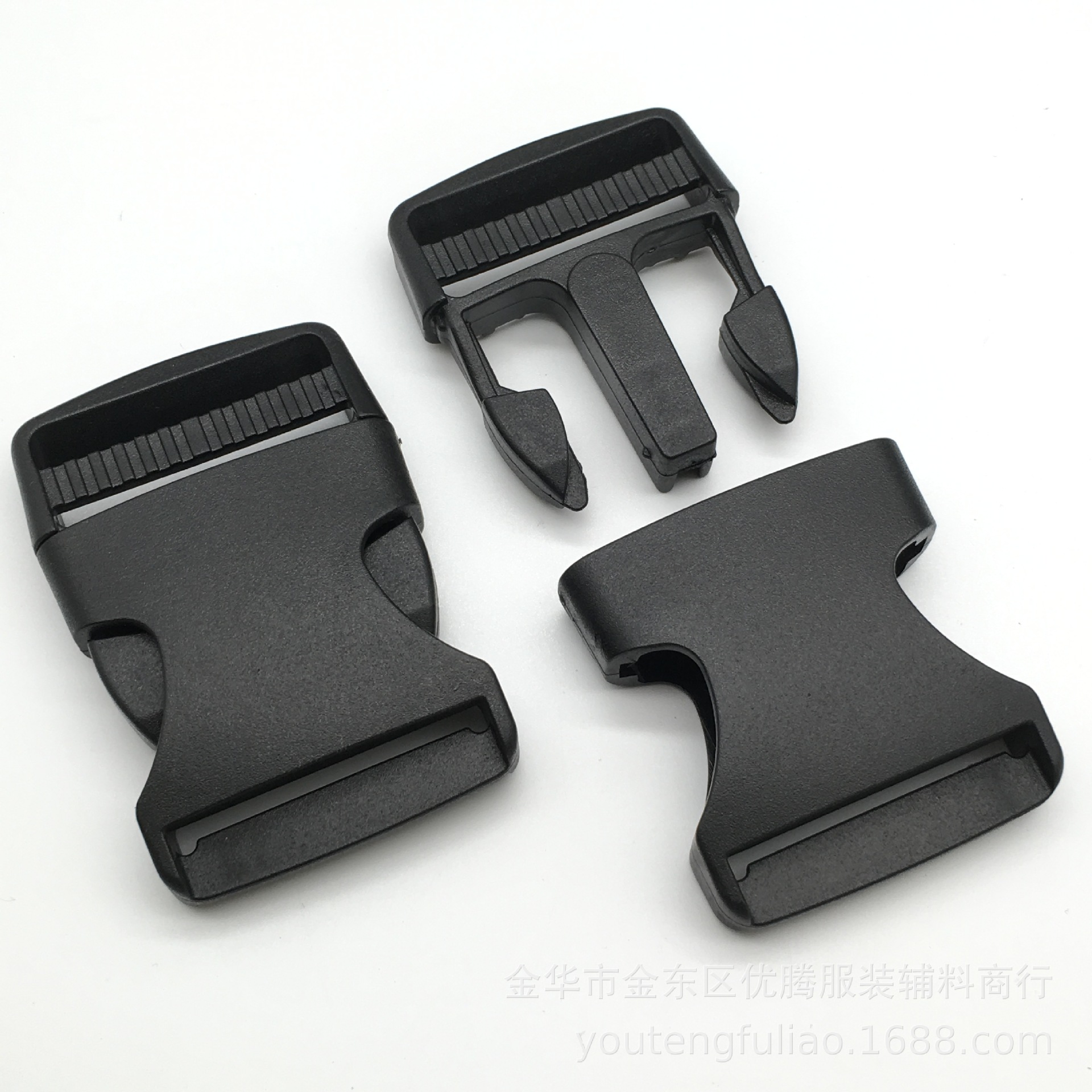 厂家现货直销书包背包黑色尼龙插扣 规格齐全1