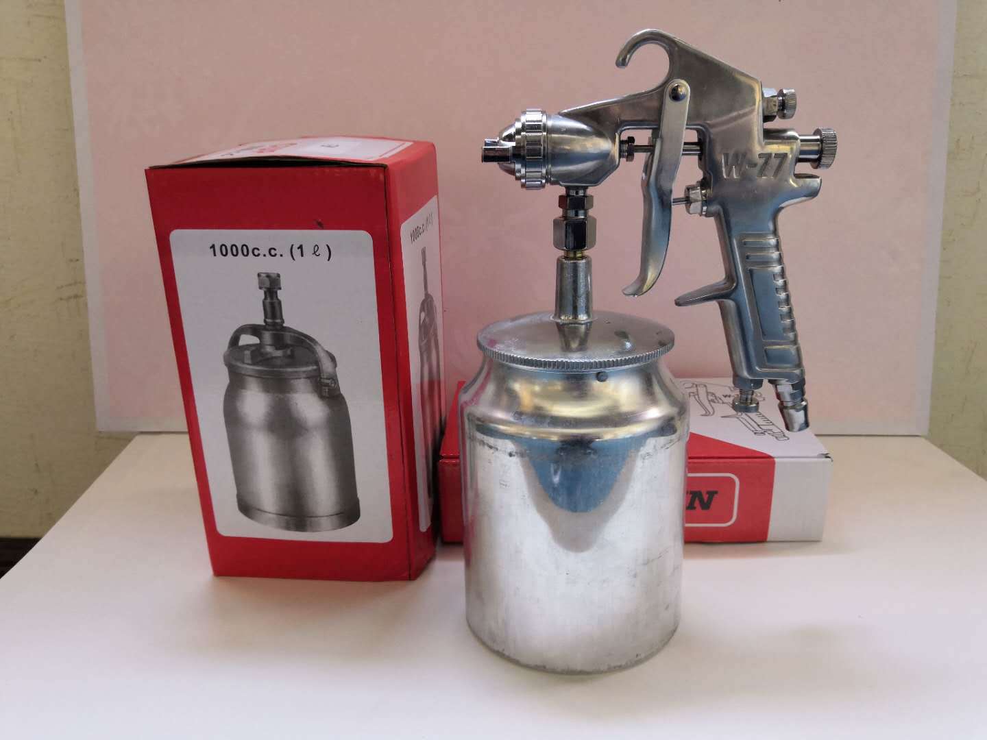 艺术漆涂料喷枪油漆喷枪喷枪液体壁纸喷枪墙面艺术涂料w77