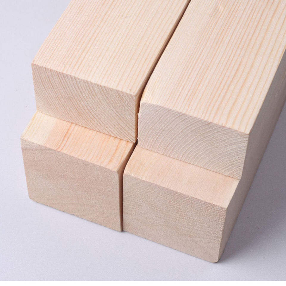 实木松木板抛光木条批发方木条长木条龙骨架吊顶diy手工