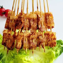 双片五花肉串烧烤1000串铁板食材烤肉商用半成品猪肉小串一件代发