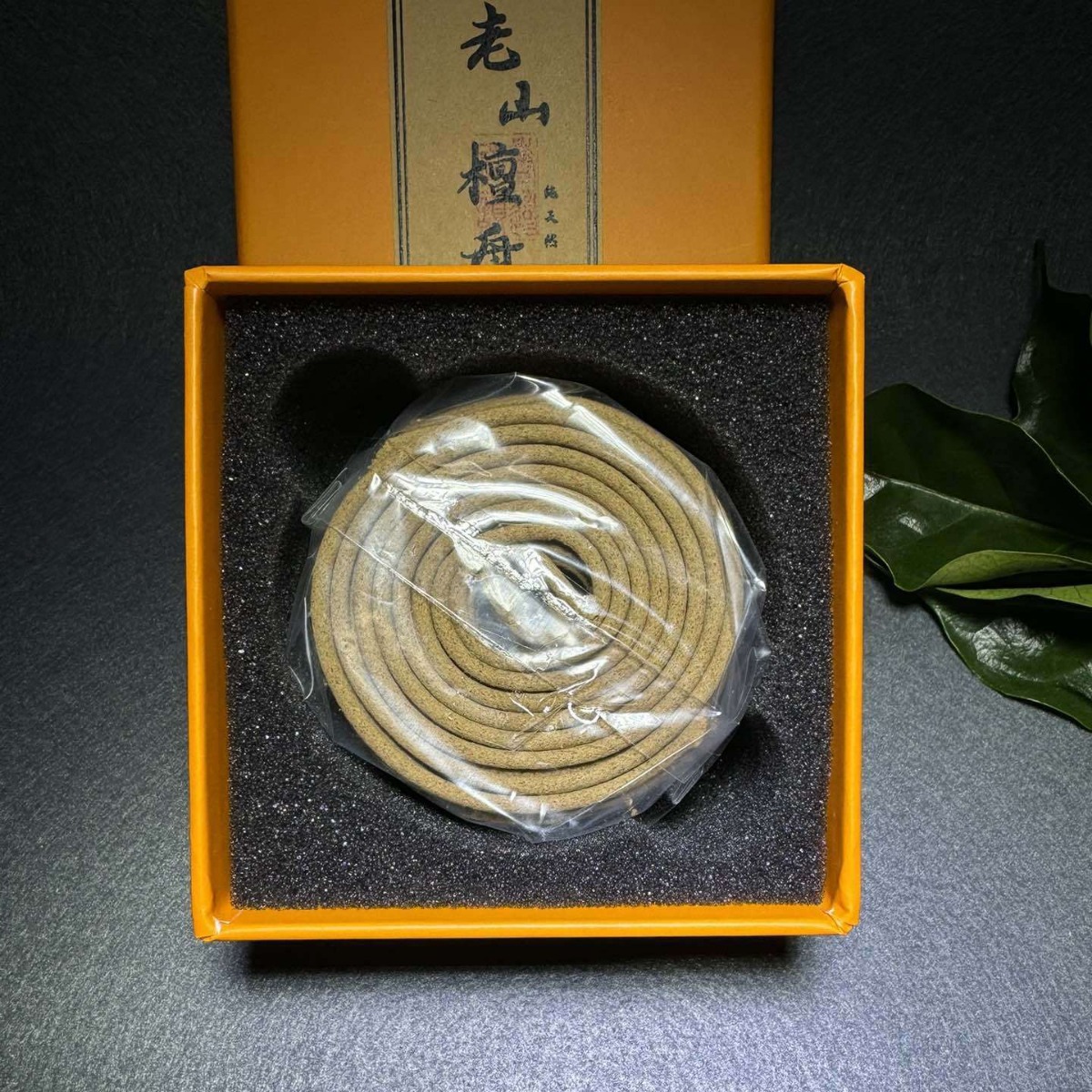 正区印度老山檀盘香 a级盘香佛家檀香用室内香薰持久熏香放松助睡