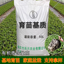 营养土批发通用型蔬菜月季草莓养花种菜大量无土栽培基地育苗基质