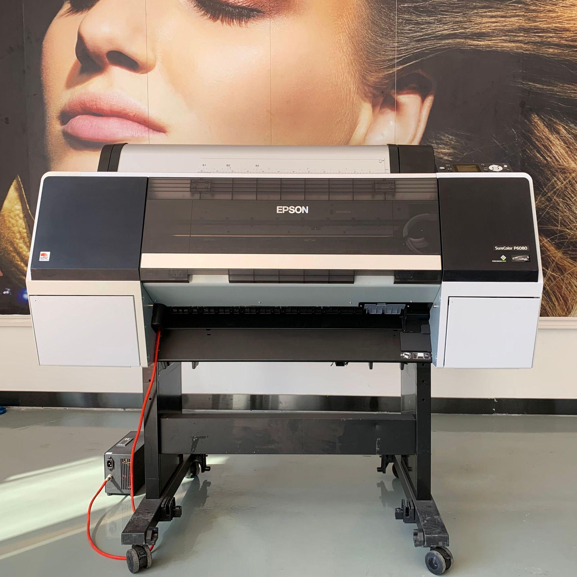 爱普生二手打印机 epson p6080 九色高精度印前数码样 数码印刷机