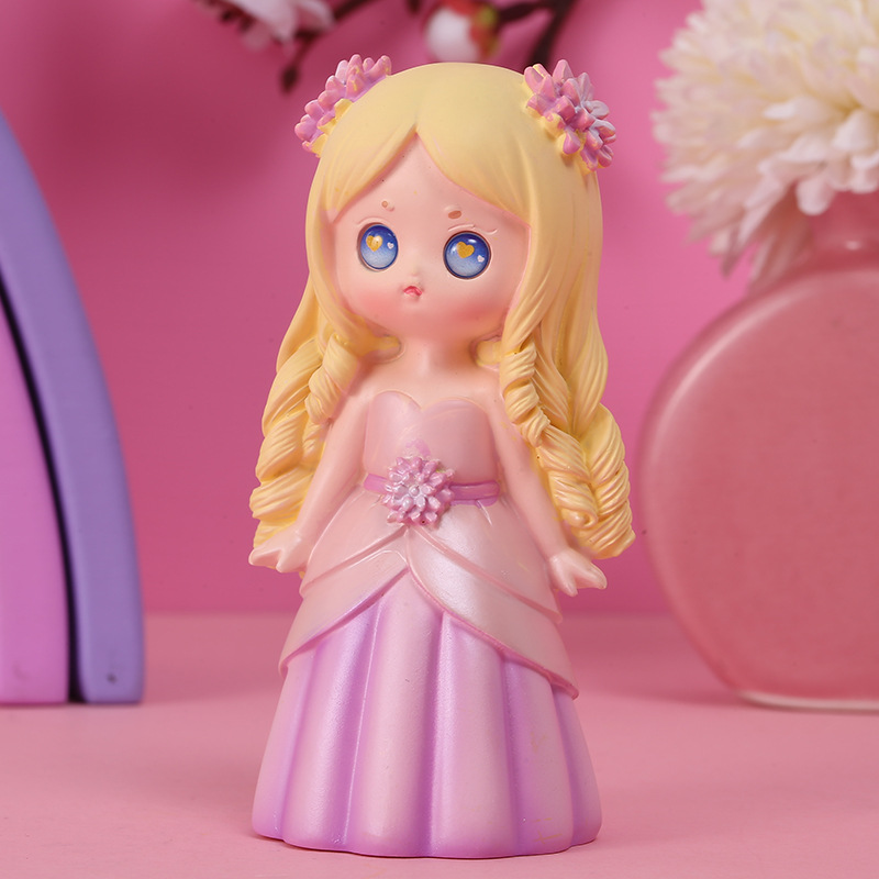 叶萝莉公主盲盒 创意卡通二次元少女变装手办玩偶 新年生日礼物