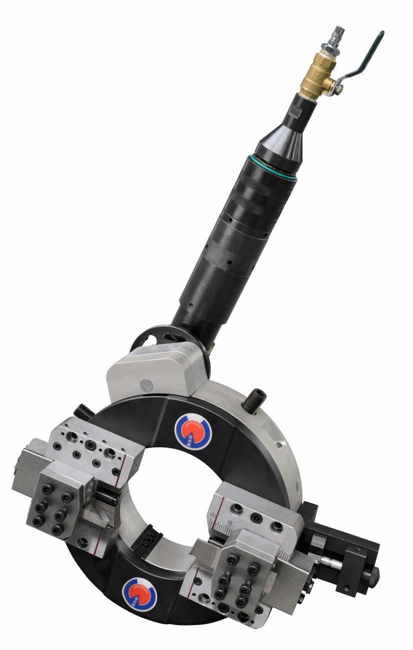 外钳式管道切割坡口机气动电动液压数控坡口机圆管管道坡口机