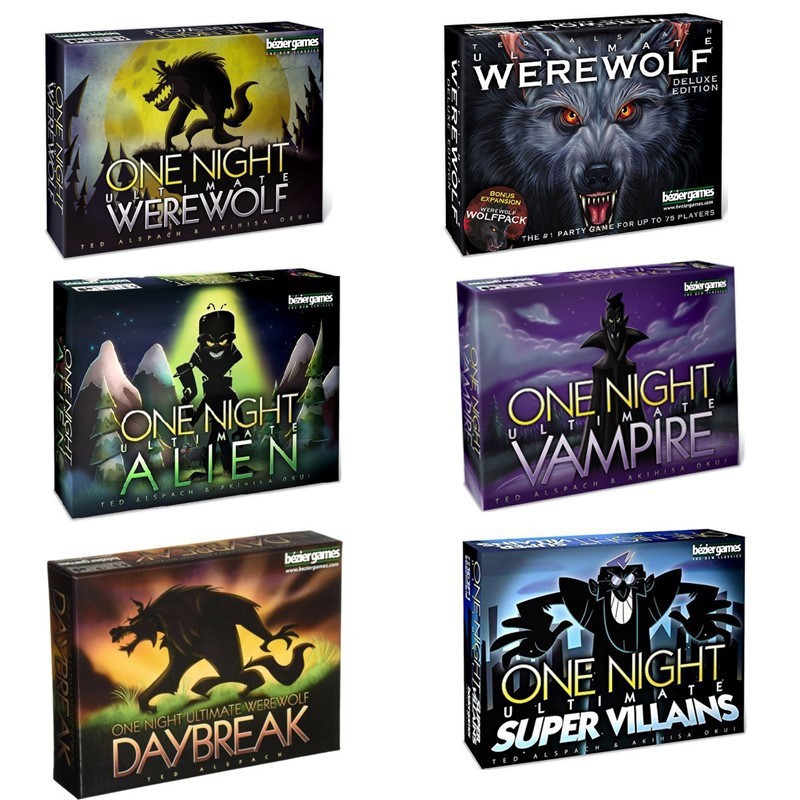 Spot English Version Board Game Toy One Night Ultimate Werewolf Night Werewolf