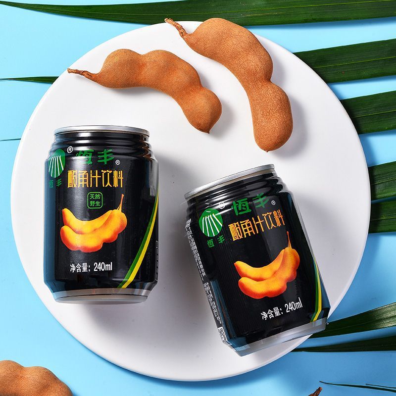 云南特产恒丰酸角汁果汁饮品饮料果粒汁新鲜酸甜角饮料酸角酸代发