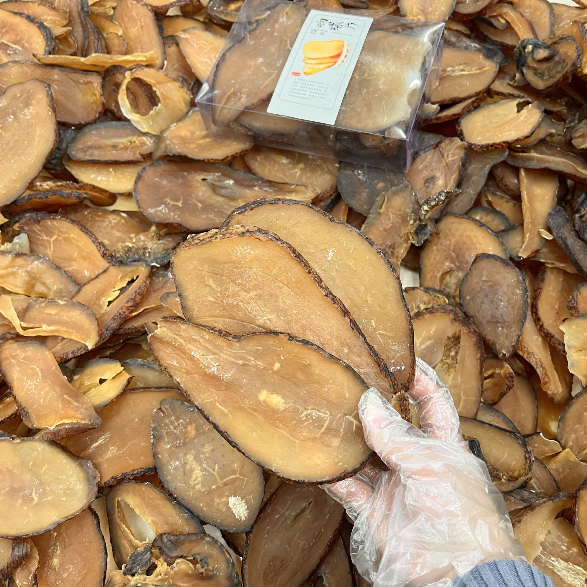 一手货源 淡干响螺片海螺肉干煲汤材料 海螺肉干 海鲜干货农产品