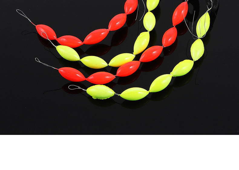 七星漂批发套装鱼漂红黄双色荧光黄传统鱼浮漂大中小号浮子包邮