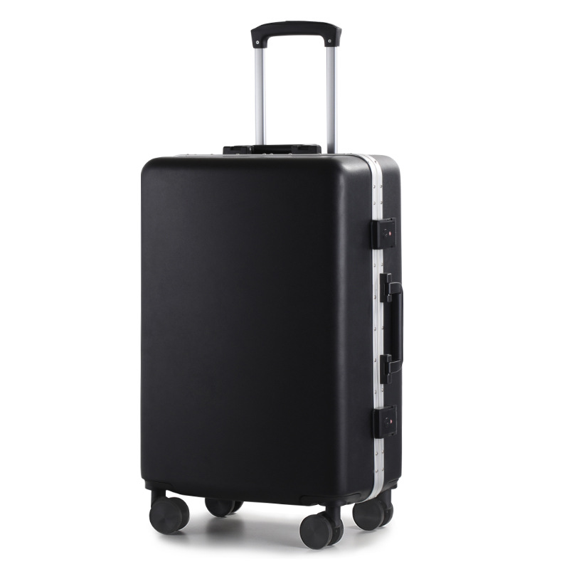 Draw-Bar Luggage Aluminum Frame Men and Women Same Style Student 24-Inch New Durable Strong Large Capacity 26 Travel Password Suitcase