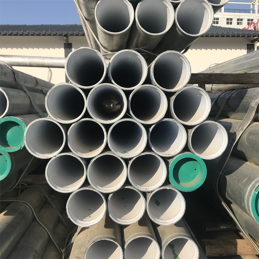 浙江钢塑管厂家销售 钢塑复合管 镀锌内衬塑钢管自来水冷热水塑管