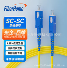 烽火单模光纤跳线SC-SC单模光纤跳线1米2米3米5米电信级光纤跳线