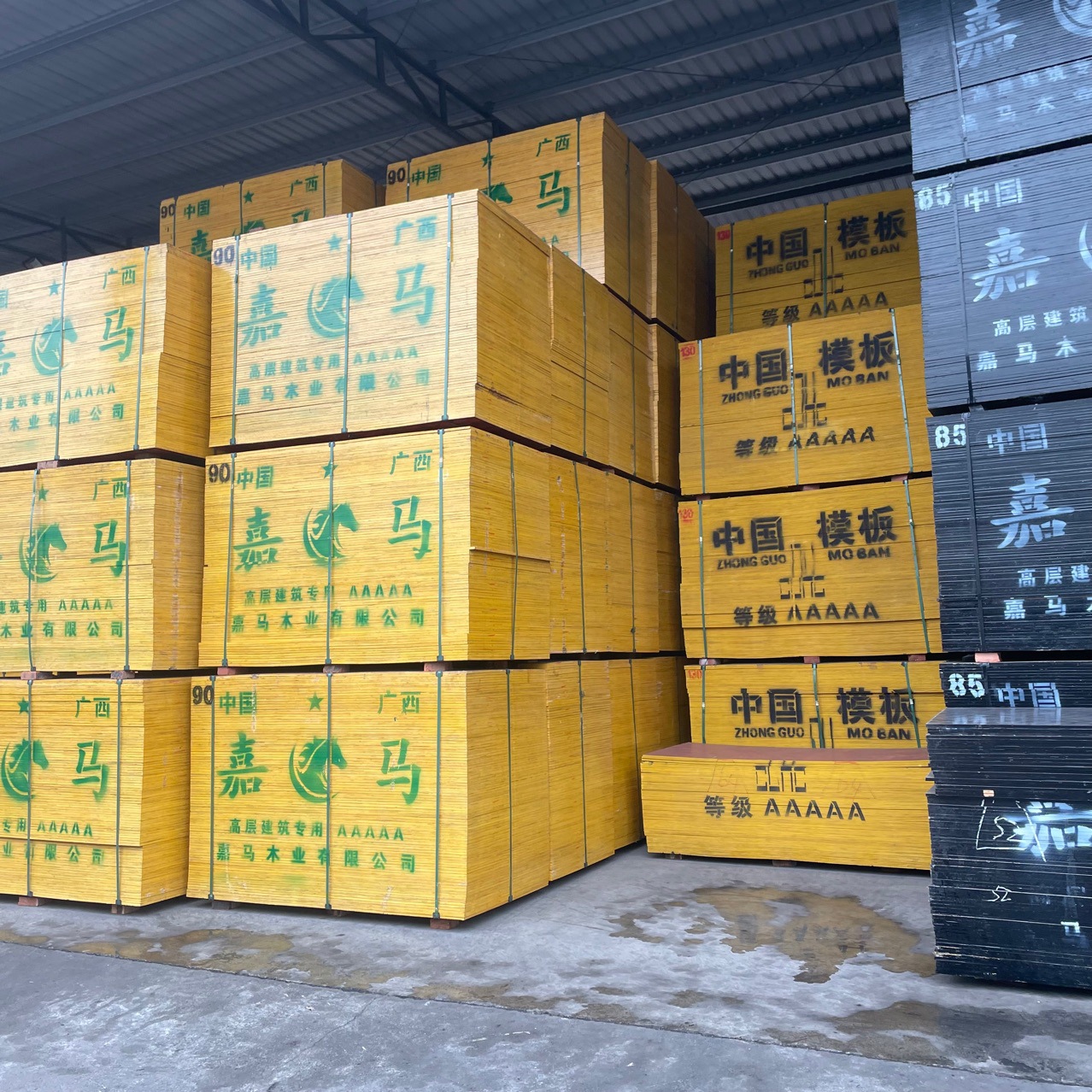 83 九层板木工板工地建筑模板 木胶板等