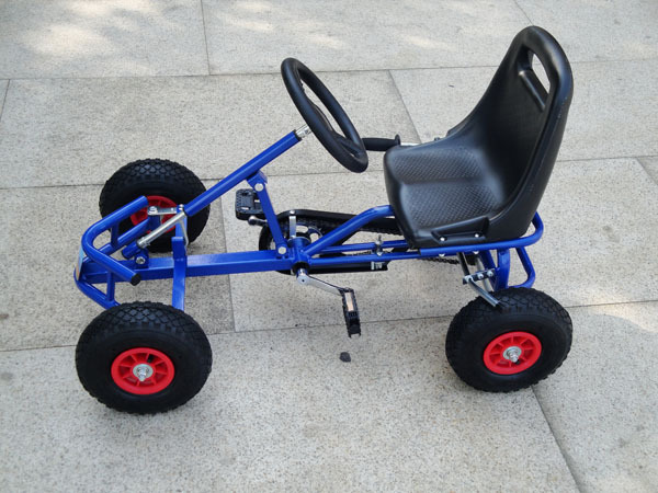 儿童卡丁车四轮脚踏自行车男女宝宝小孩可坐运动益智健身玩具童车